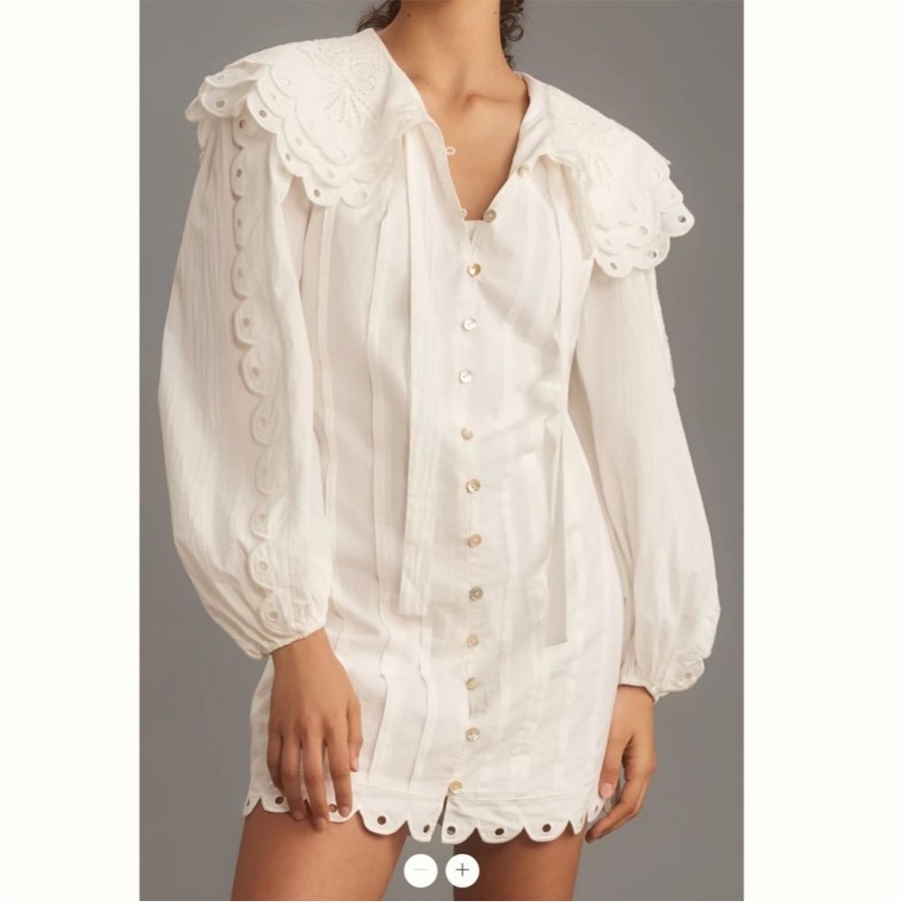 FARM Rio White Mini Dress